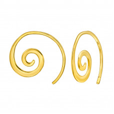 Wave Sterling Silver Earrings