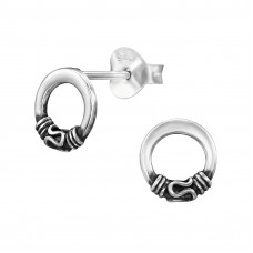 Bali Sterling Silver Ear Studs