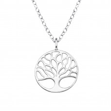 Tree Of Life Sterling Silver Necklace