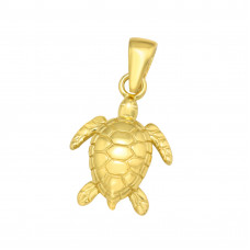 Silver Turtle Pendant