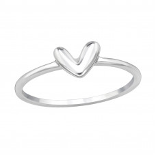 Heart Sterling Silver Ring