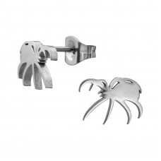 Spider Stainless Steel Ear Studs