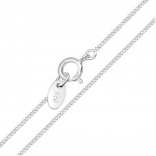 56cm Cable Sterling Silver Single Chain