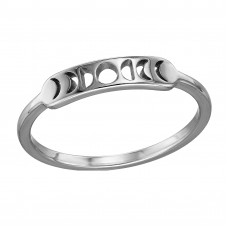 Solar Eclipse Stainless Steel Ring