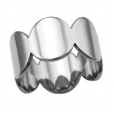 Connected Circles Stainless Steel Ring